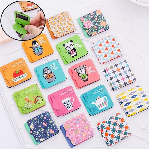

bookmark 1 pcs magnetic cartoon cute animal flower students mini paper bookclip office school stationery