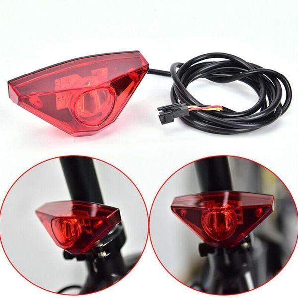 

bike lights general electric bicycle scooter led light rear tail safety warning waterproof brak k1a6