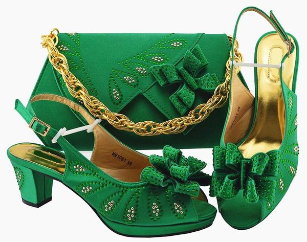 

most magenta women pumps and bag set with butterfly design african shoes match handbag for dress mm1081,heel 6.5cm, Black
