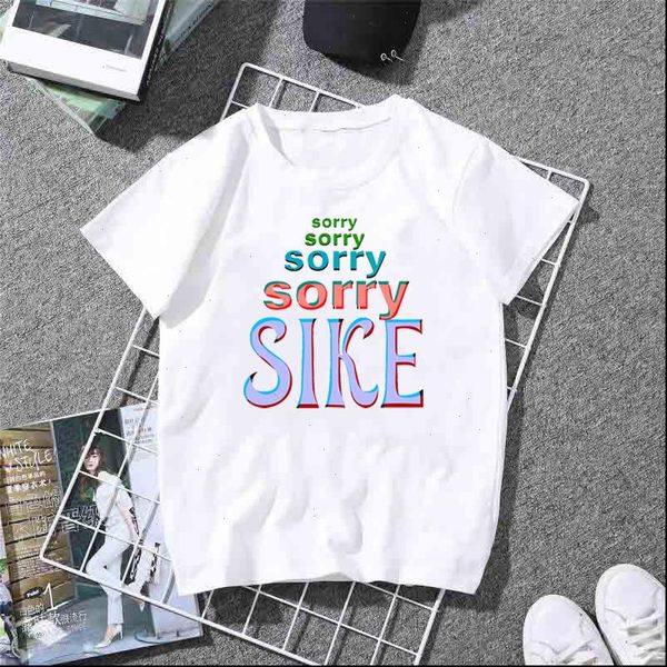 

zoganki summer funny cartoon printed womens white short sleeve casual streetwear