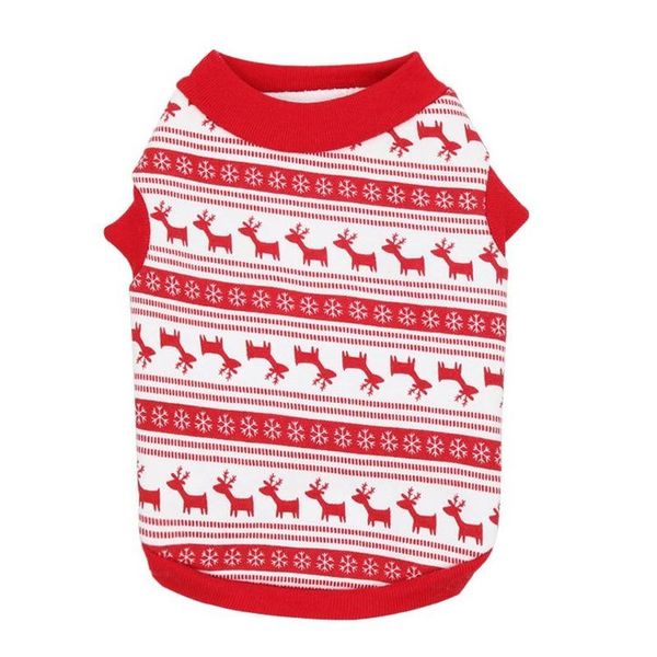 

dog apparel puoupuou cartoon clothes winter jacket christmas pets dogs clothing vest for small medium puppy outfit xs-2xl