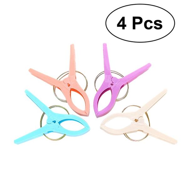 

clothing & wardrobe storage 4pcs beach towel clips quilt hanging clamp holder for chair pool loungers (random color)