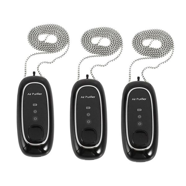 

air purifiers 3pcs usb portable purifier wearable necklace