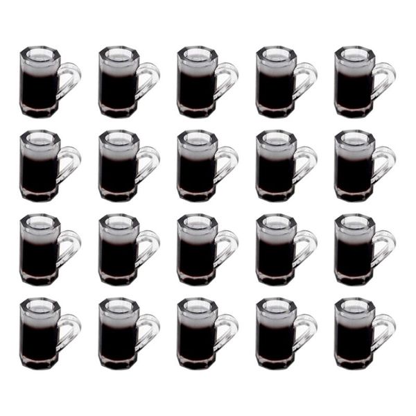 

20pcs beer cups models mini small house accessories (random color) mugs