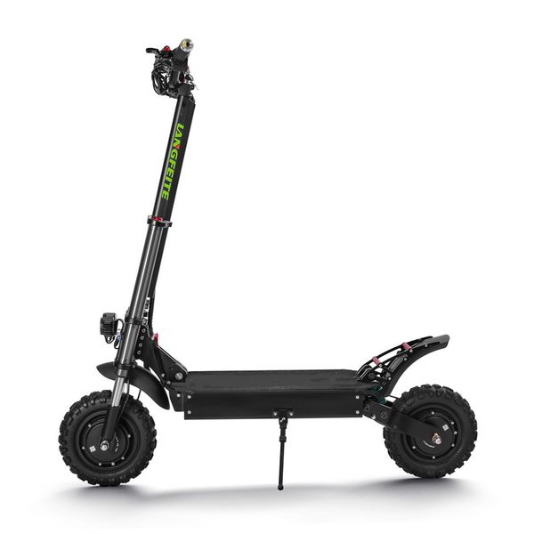 

langfeite t8 1200wx2 dual motor 26ah 11inch folding electric scooter speed 70 km/h max. load 150kg double brake system eu plug