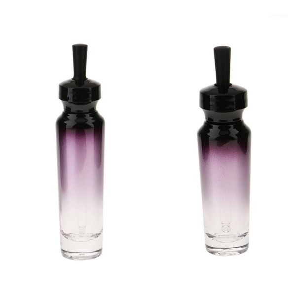 

storage bottles & jars 1 pc empty glass makeup eye dropper essential oil liquid pipette vials
