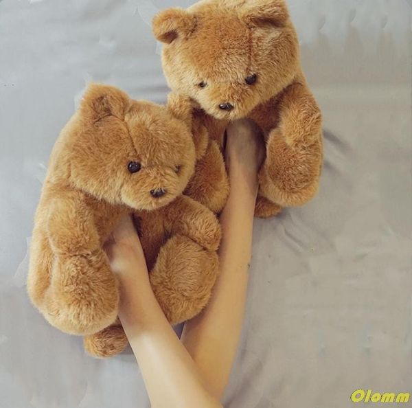 

winter warm slippers women cute home sliders ladies  interior floor shoes woman house snug sneakers 35-41 women slippers, Black