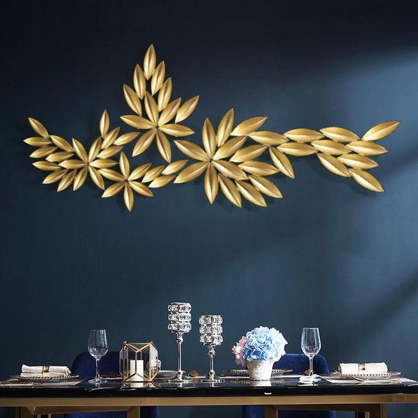 

decorative objects & figurines creative nordic golden wall decoration indoor background hanging metal light luxury ornaments