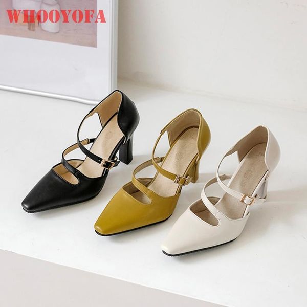 

summer brand comfortable yellow black women sandals sqaure high heel lady shoes plus big small size 32  43 46