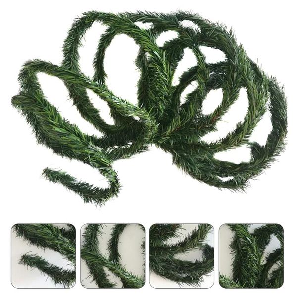 

christmas decorations green holiday garland indoor outdoor pine