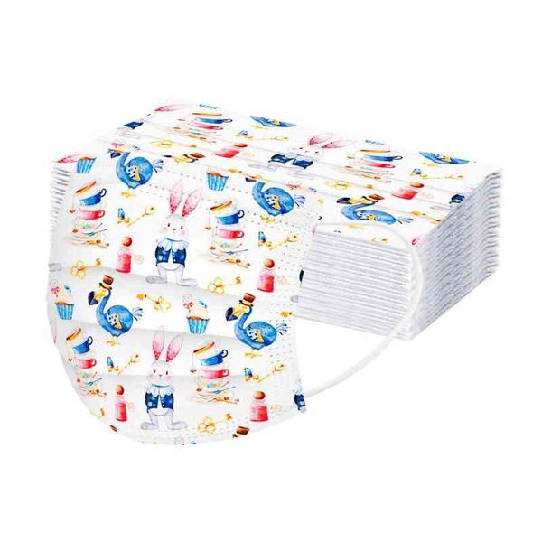 

rurrection worker chilen mask printed rabbit egg