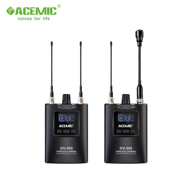 

dv-500 interview microphone camera video support audio calibration microphones