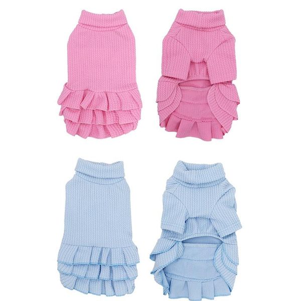 

dog apparel atumn pet clothes dot dress for dogs skirt summer wedding dresses yorkshire chihuahau cat