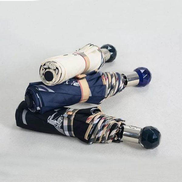 

umbrellas business automatic folding english uv color changing umbrella gift