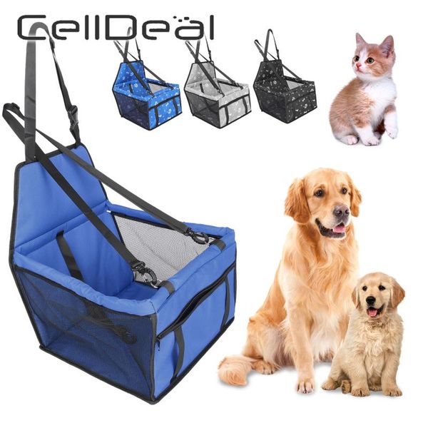 

dog car seat covers travel pet carrier bag waterproof basket folding hammock carriers for small cat dogs safety mesh 8 styles