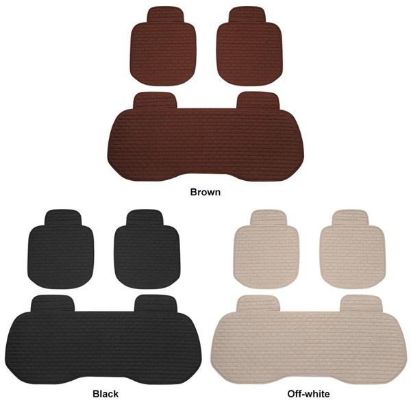 

car seat covers comfortable rear cushion breathable dehumidification environmental protection short plush flax 1 pc decor mats cover