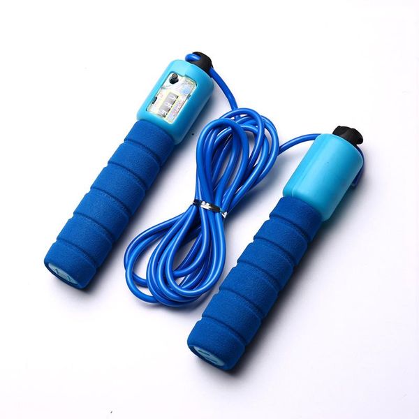 

jump ropes adjustable fast speed counting skip rope skipping wire with counter sports fitness