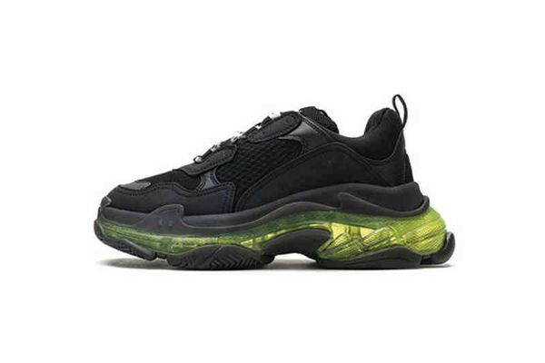 

fashion triple s crystal bottoms mens womens casual shoes paris 17fw sneakers vintage dad platform women 2022 flats trainers