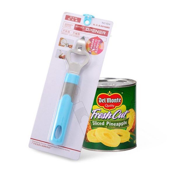 

two in one multifunctional stainls steel bottle beer can opener kitchen tools