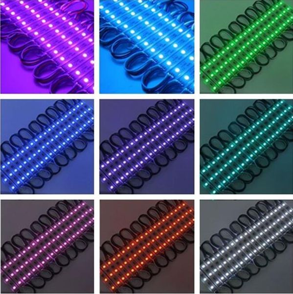 

high lumen waterproof 12v rgb white led pixel modules 3 leds smd 0.72w 80lm backlights for channer letters