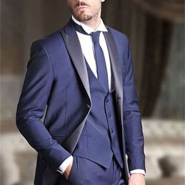 

men's suits & blazers classic blue dinner party prom groom tuesdays smoking heavenly tuesday wedding fathers blazer (palette + pants co, White;black