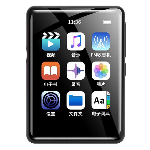 

full screen bluetooth mp3 walkman music hifi player 16bg portable student version mp4 small mp5 & players