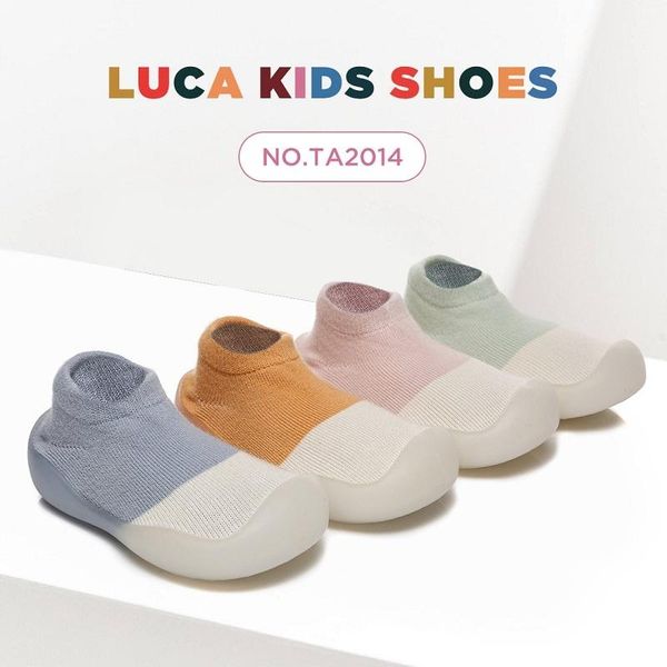 

first walkers arrival baby crib shoes socks toddler boy girl anti-slip soft rubber