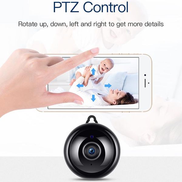 

mini cameras v380 wireless security remote control monitoring night vision baby motion detection camera 1080p hd ip wifi