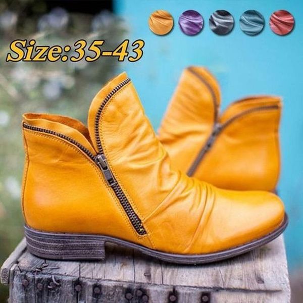 

boots plus size women's shoes multicolor women european and american solid color short, Black