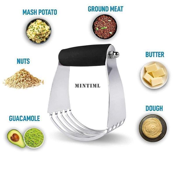 

baking & pastry tools 1 pcs mintiml dough mixer professional cutter with heavy duty stainless steel blades blender