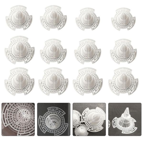 

planters & pots 15pcs plastic flower pot hole mesh pads potted plant cone bottom mat filter