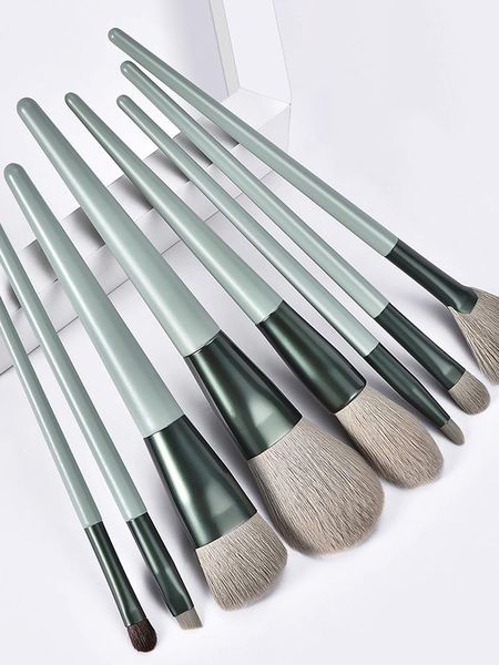 

makeup brushes 8pcs professional brush set powder eye shadow highlighter foundation blush concealer multifunctional cosmetic tool
