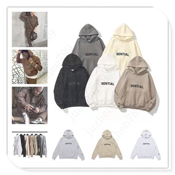 

2021 european and american fashion men's hoodies 3m sweatshirt multiline reflection mens womens casual street leisure streetwear pullov, Black