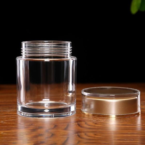 

150ml refillable transparent bottle empty case storage container bottles & jars