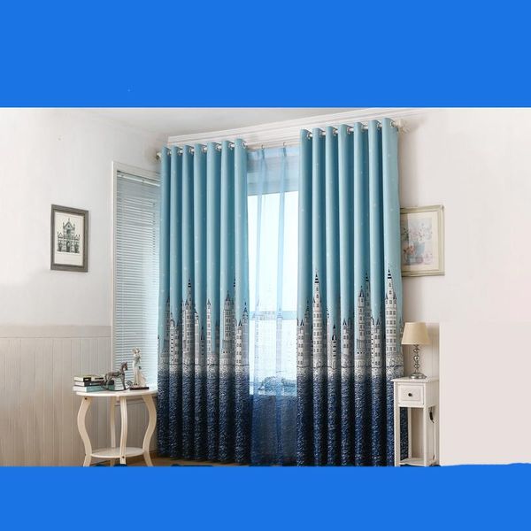 

curtain & drapes shading 2021 bedroom northern europe simple heat insulation sunscreen light luxury bay window living room without pu