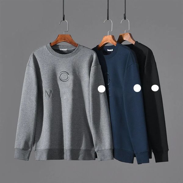 

classical maya mens hoodies french brand sweatshirt print and embroidered letter badge womens hoodie 6color, Black