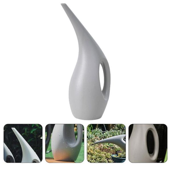 

watering equipments 1pc large can long mouth bottle (1.5l light grey)