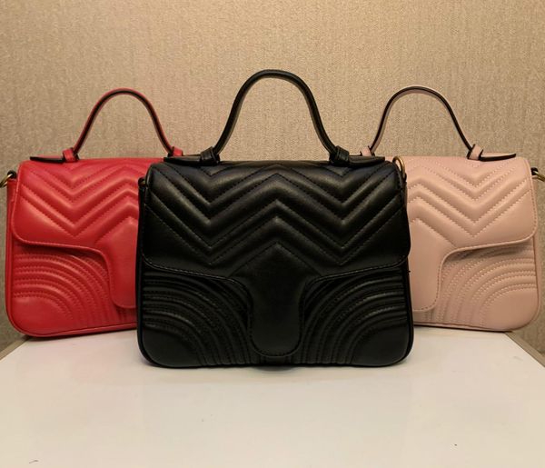 

sac luxe louise viuton marmont 5colors women designer leather chain bag crossbody shoulder bags 443497 446744 476433 handbag classic brand s