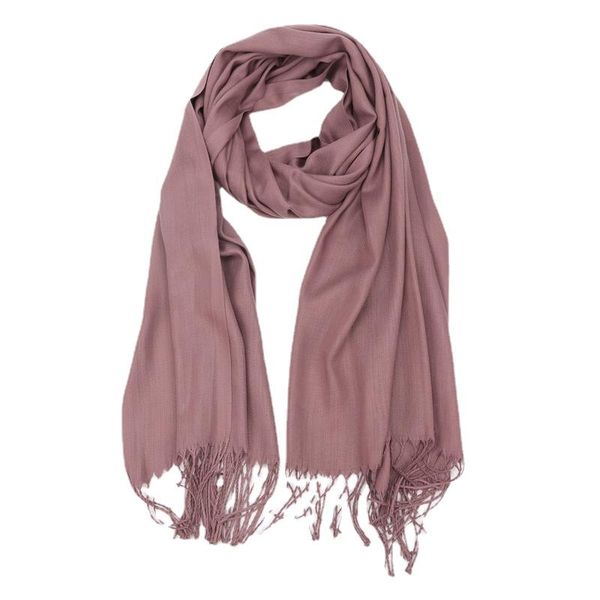 

scarves cashmere women solid warm scarf autumn winter imitation shawl long tassel beach air conditioning towel, Blue;gray