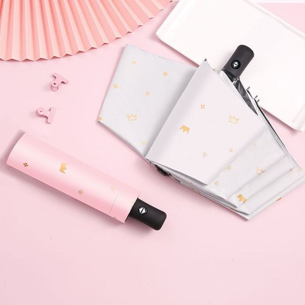 

ins folding automatic umbrella korean sun