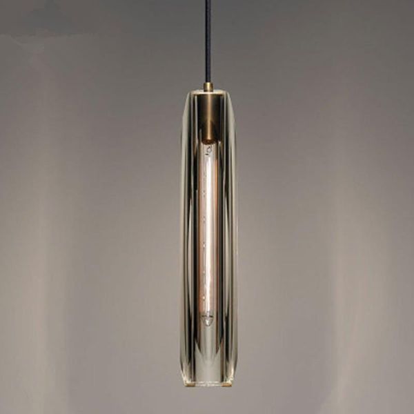 

pendant lamps crystal luxury led lights for dining room bar indoor hanging lamp post-modern e14 single head home deco