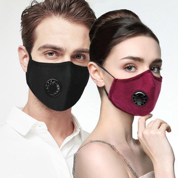 

other event & party supplies 2pcs cotton facemask with 20pcs filters pm2.5 activated carbon face dustproof windproof maskswashable and hallo