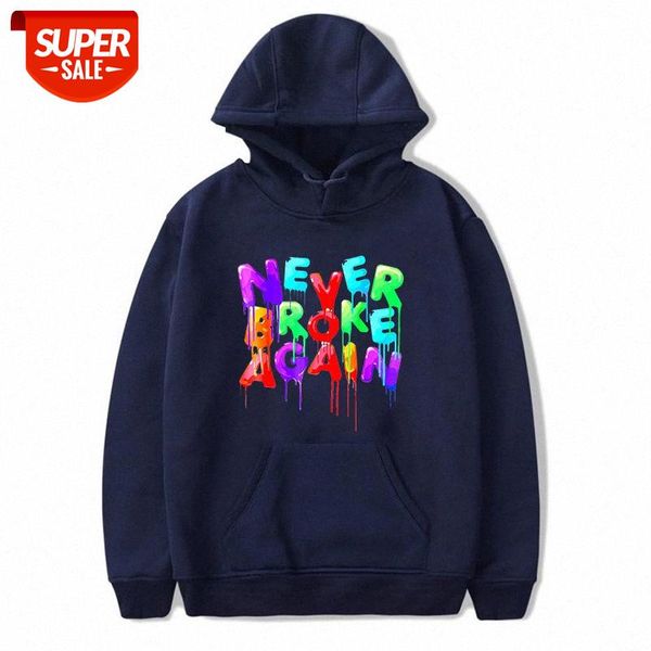 

youngboy never broke again printed sweatshirt and fleece hoodie 1 #t81g, Black