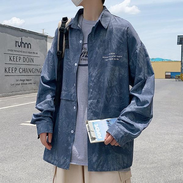 

men's casual shirts brand 2021 spring autumn long sleeves hip hop collar korea style for solid basic harajuku clothing, White;black