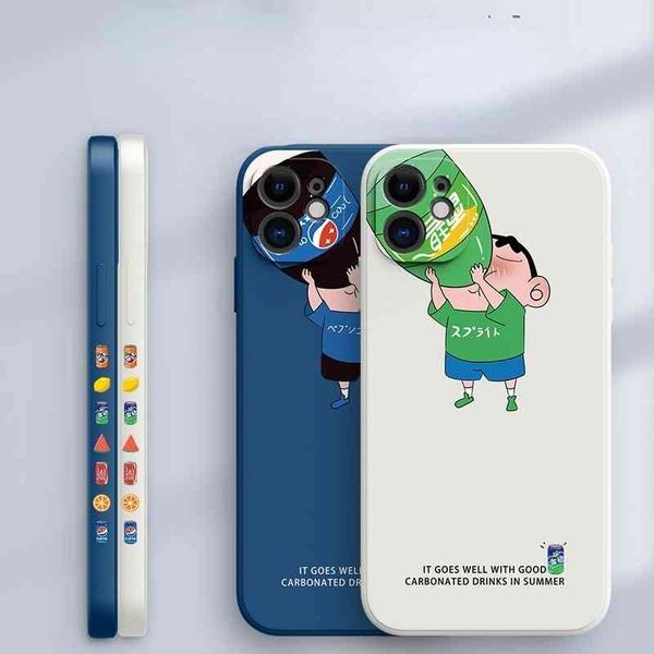 

cartoon creative soda is suitable for apple 13 mobile phone case to doll phone12 / 11promax / xs soft case 8
