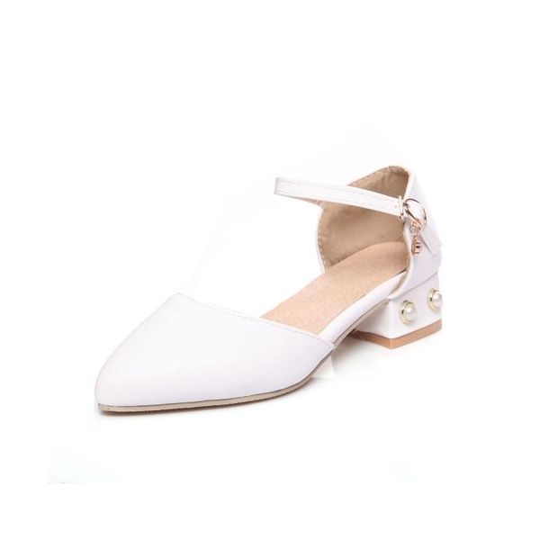 

big sizepointed fashion sandals high heels women shoes woman summer ladies, Black