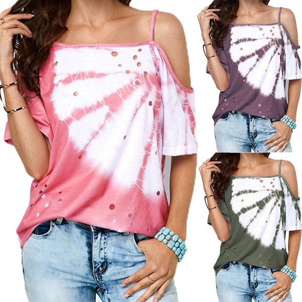 

women's t-shirt print ladies off shoulder t-shirts strap short sleeve t shirt women tees black white tshirt skew collar