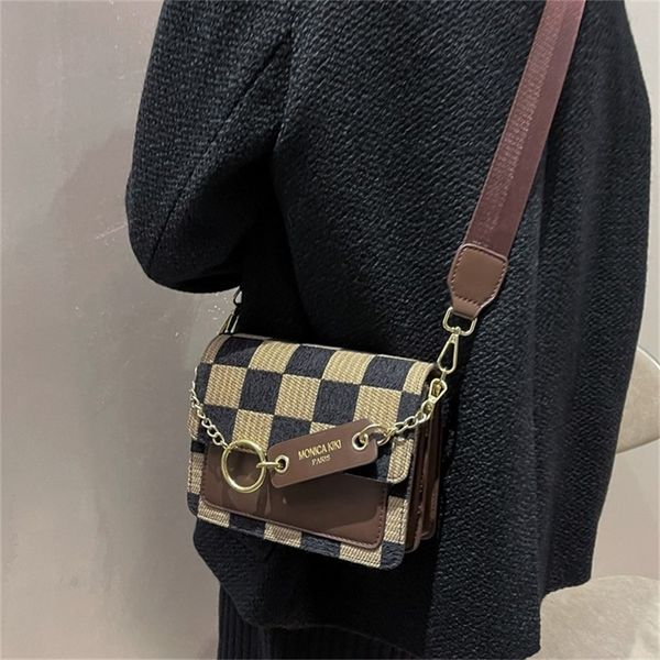 

designer sale 2022 new style feeling single shoulder messenger bag soft leather small square bag wholesale store