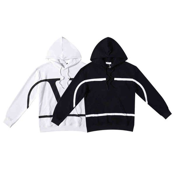

fashion mens hoodie sportswear spring and winter women hooded men hoodi retro sweater street style european asian size m-xxxl, Black