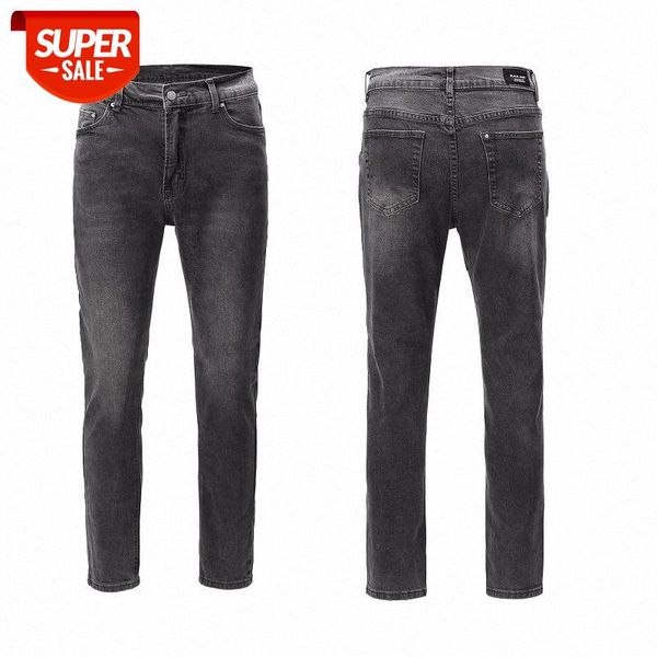

kanye's slim-fit jeans with stretch feet and old trousers for men #zs7e, Blue